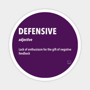 Defensive Sarcastic Definition Magnet